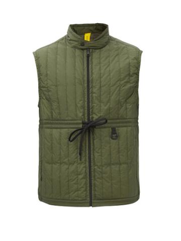 5 Moncler Craig Green - Retz Quilted Down Gilet - Mens - Green
