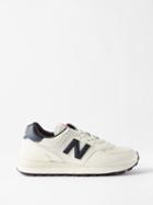 New Balance - 574 Legacy Leather Trainers - Mens - White Navy