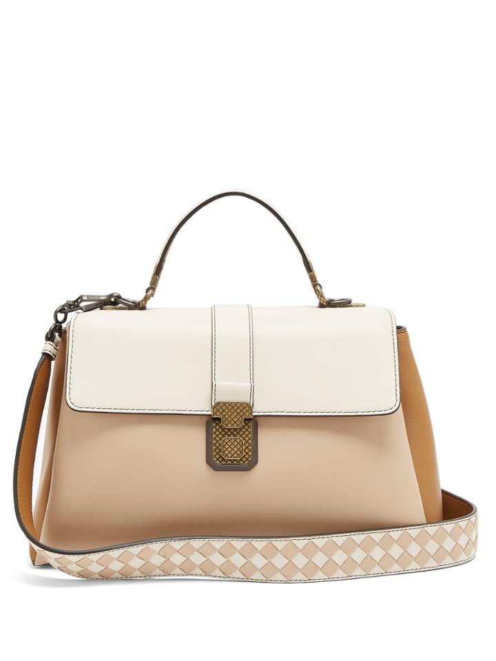 Bottega Veneta Piazza Medium Leather Shoulder Bag