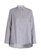 Adam Lippes Striped Cotton-poplin Shirt
