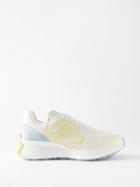 Alexander Mcqueen - Sprint Runner Leather Trainers - Womens - Yellow Multi