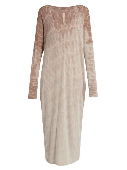 Raquel Allegra Tie-dye Cotton-jersey Dress