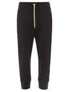 Jil Sander - Logo-embroidered Jersey Track Pants - Mens - Black