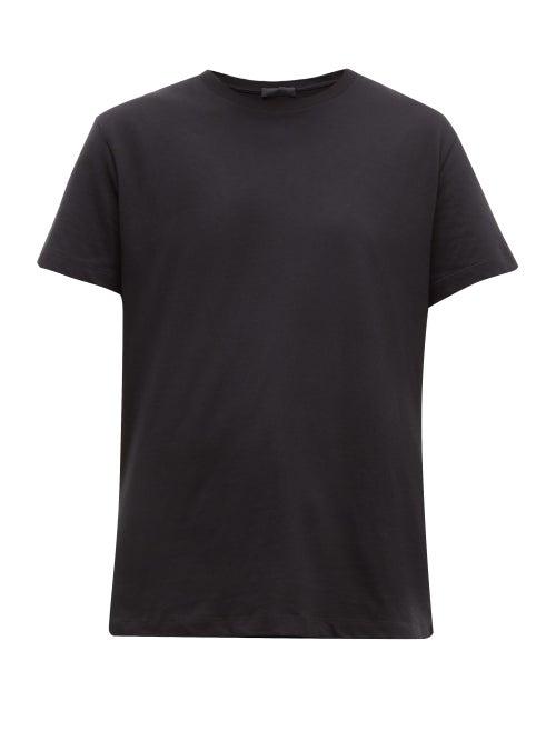 Matchesfashion.com Wardrobe. Nyc - Round Neck Cotton T Shirt - Womens - Black