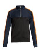 Ami Half-zip Cotton-blend Sweatshirt