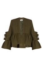 Rachel Comey Frida Ruffled Cotton-blend Jacket