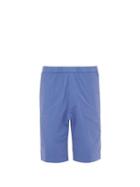 Matchesfashion.com Barena Venezia - Cotton Blend Shorts - Mens - Blue