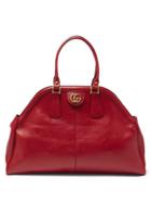 Matchesfashion.com Gucci - Re(belle) Leather Top Handle Handbag - Womens - Red