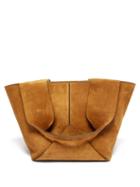 Mtier - Market Large Suede Weekend Tote Bag - Womens - Tan