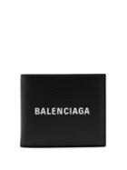 Matchesfashion.com Balenciaga - Logo Bi Fold Leather Wallet - Mens - Black Multi