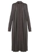 The Row Renate Longline Cashmere Cardigan