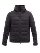 Matchesfashion.com Moncler - Eze Hooded Quilted Down Jacket - Mens - Black