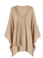 Brunello Cucinelli Sequin-embellished Ribbed-knit Poncho