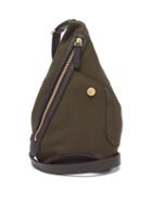 Matchesfashion.com Mismo - Drop Canvas & Leather Cross-body Bag - Mens - Dark Brown
