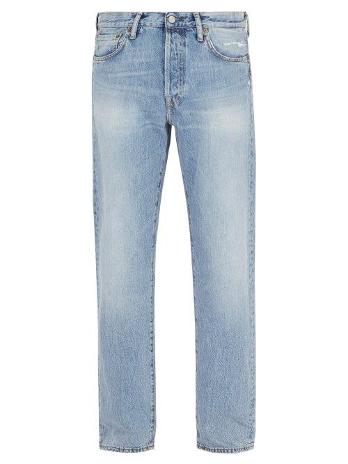 Matchesfashion.com Acne Studios - 1996 Trash Straight Leg Jeans - Mens - Blue