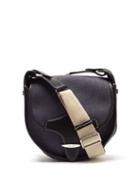 Matchesfashion.com Isabel Marant - Botsy Canvas And Leather Shoulder Bag - Womens - Black Multi