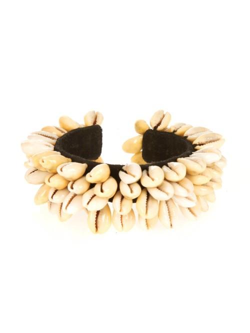 Isabel Marant Wild It Embellished Shell Bracelet