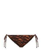 Matchesfashion.com The Upside - Alba Tiger-print Bikini Briefs - Womens - Animal