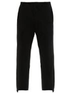 Kuro - Split-cuff Cotton-jersey Track Pants - Mens - Black