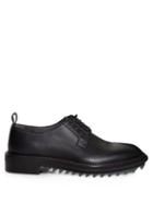 Lanvin Tread-sole Leather Derby Shoes
