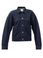 Kuro - Dynamo Recycled-denim Jacket - Womens - Dark Denim