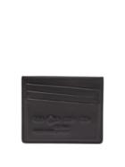 Maison Margiela - Numbers-embossed Leather Cardholder - Mens - Black