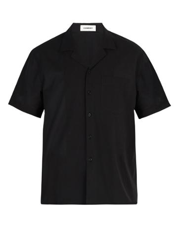Commas Cotton Camp-collar Shirt