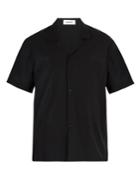 Commas Cotton Camp-collar Shirt