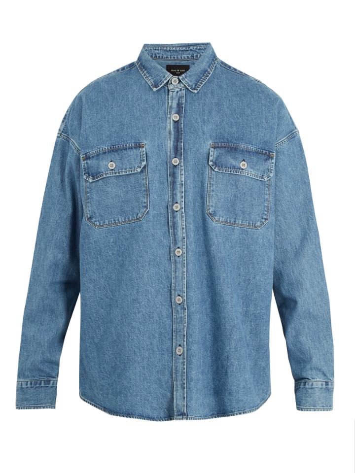 Fear Of God Oversized Denim Shirt