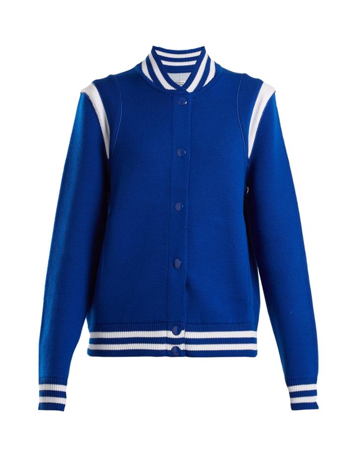 Givenchy Teddy Logo-embroidered Bomber Jacket