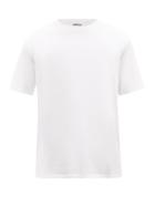 Auralee - Crew-neck Supima-cotton Jersey T-shirt - Mens - White