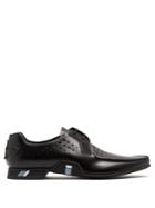 Prada Perforated Leather Derby Shoes