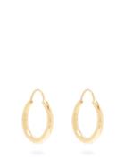 Matchesfashion.com All Blues - Hungry Baby Snake Gold Vermeil Hoop Earrings - Womens - Gold