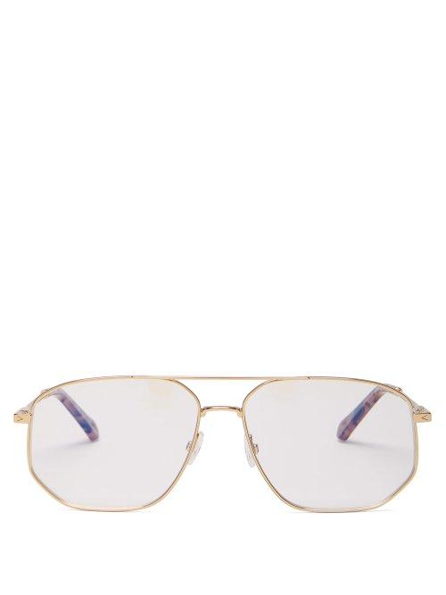 Matchesfashion.com Chlo - Optical Aviator Glasses - Womens - Clear