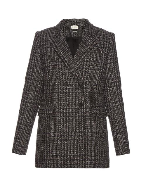 Isabel Marant Étoile Gilane Double-breasted Tweed Jacket