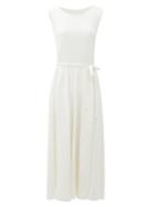 Matchesfashion.com Pleats Please Issey Miyake - Belted Technical-pleated Dress - Womens - White