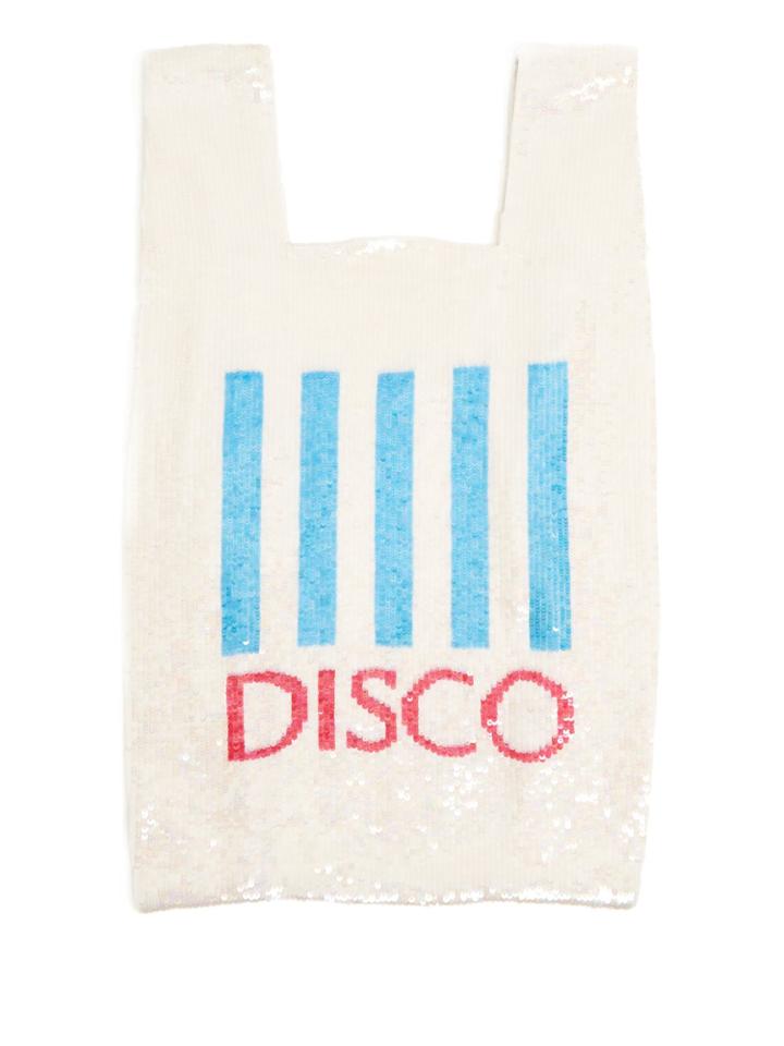 Ashish Disco Sequin-embellished Cotton Bag
