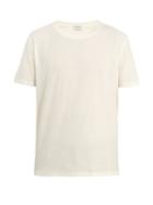Saint Laurent Logo-jacquard Crew-neck Cotton T-shirt