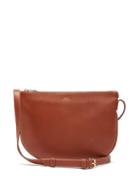 Matchesfashion.com A.p.c. - Maelys Half Moon Leather Cross Body Bag - Womens - Brown