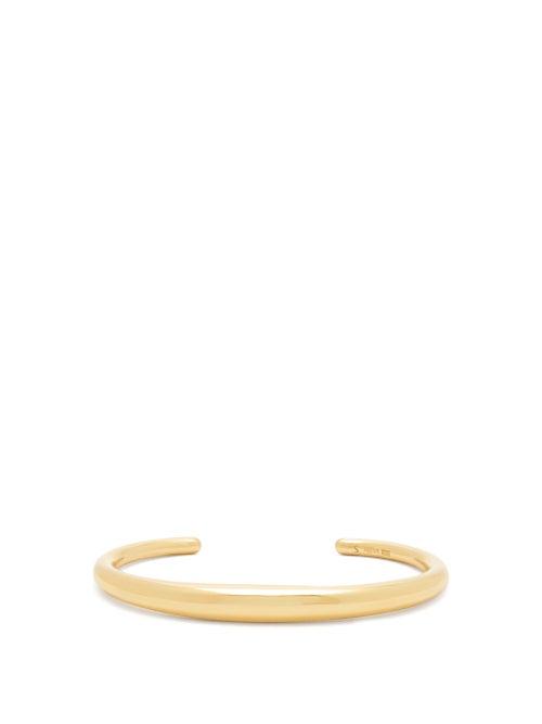 Matchesfashion.com All Blues - Fat Snake Gold Vermeil Bracelet - Womens - Gold
