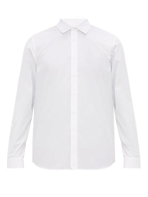 Matchesfashion.com Jil Sander - Regular Fit Cotton Poplin Shirt - Mens - White