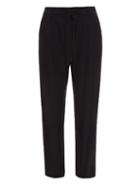 Raquel Allegra High-waist Silk-georgette Trousers