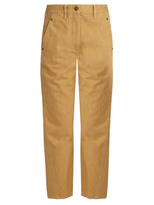 Lemaire High-rise Straight-leg Jeans