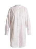 Acne Studios Diede Striped Cotton Shirtdress