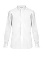 Saint Laurent Button-cuff Cotton-poplin Shirt