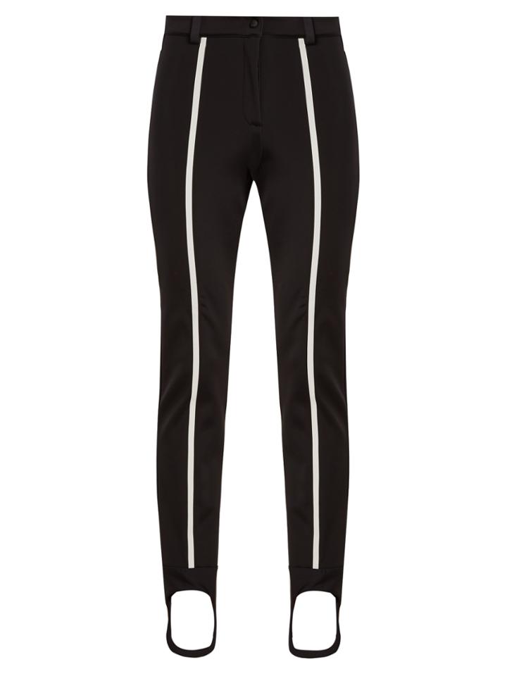 Fendi Contrast-stripe Stirrup-hem Ski Trousers