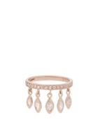 Matchesfashion.com Jacquie Aiche - Diamond & Rose Gold Ring - Womens - Rose Gold