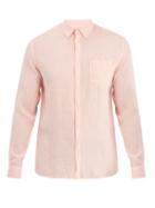 Matchesfashion.com Solid & Striped - Classic Button Down Linen Shirt - Mens - Pink