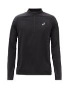 Asics - Icon Logo-print Jersey Track Top - Mens - Black