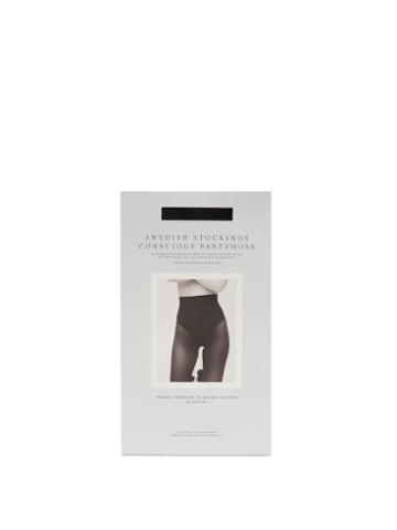 Ladies Lingerie Swedish Stockings - Hanna Seamless 40-denier Tights - Womens - Black
